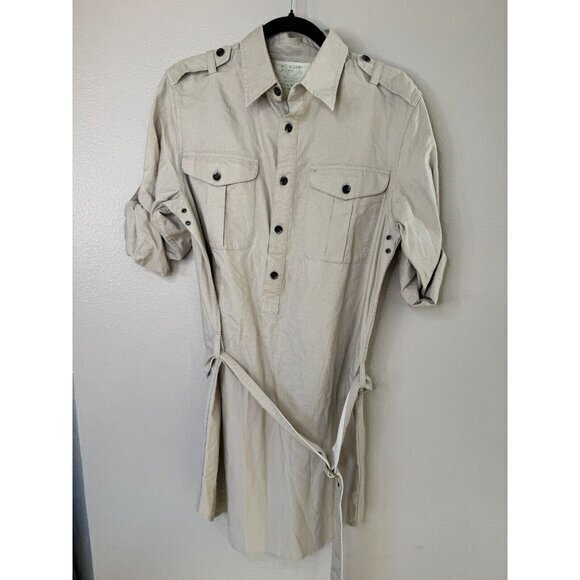 R.L.‎ Rugby Workwear Women's Tan Dress Size L, tan dress, midi dress, womens - Picture 2 of 6